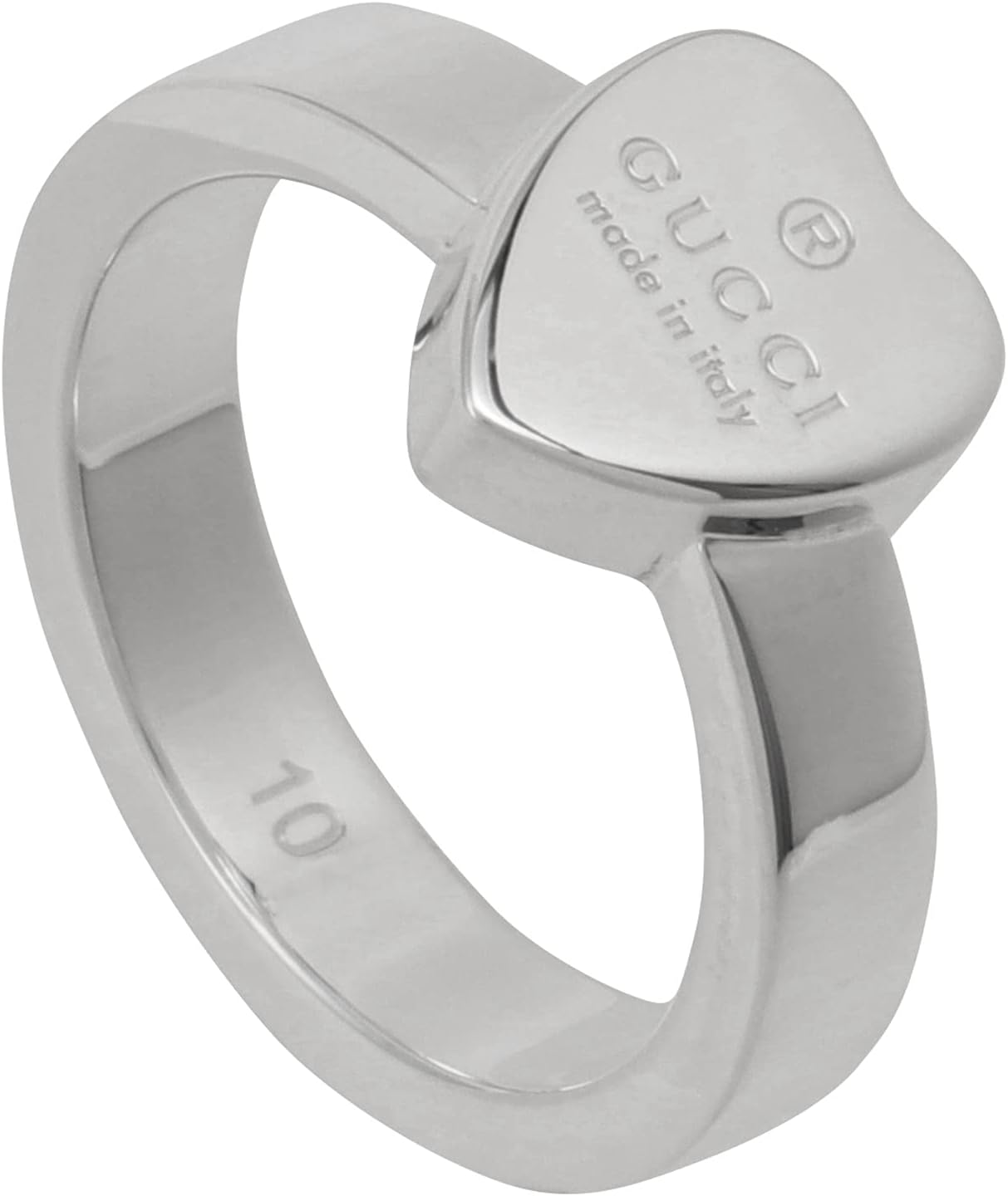 グッチ] トレードマーク ハートモチーフ リング 指輪 日本サイズ14号