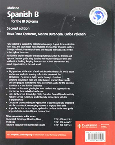 Mañana Coursebook with Digital Access (2 Years): Spanish B for the IB Diploma