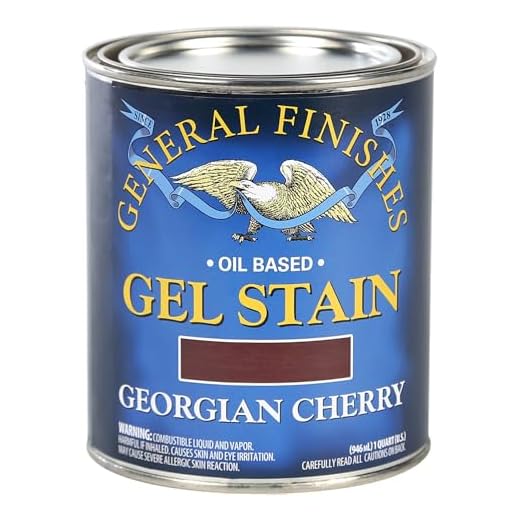General Finishes Georgian Cherry Gel Stain