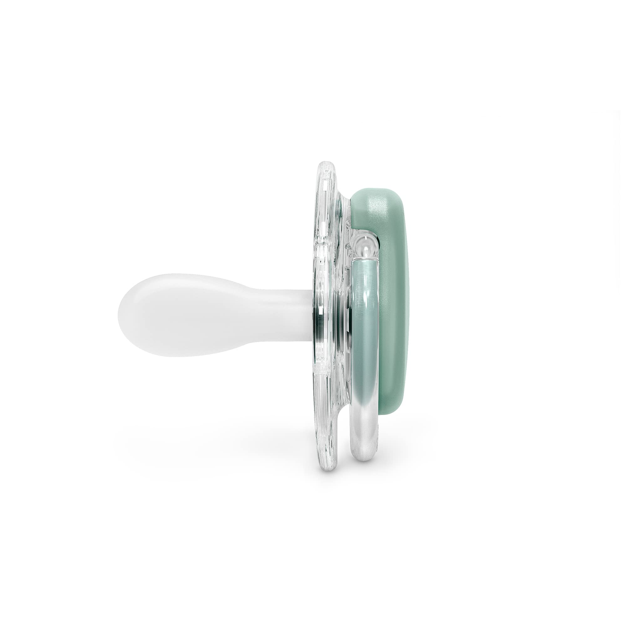 Suavinex, Neugeborene Set. Babygeschenk mit: Schnuller 0-6 Monate mit physiologischer SX Pro Silikon-Sauger + Duo Schnullerbox + Schnullerkette. Bonhomia, Grün
