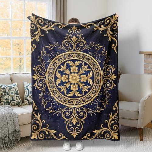 Couverture florale pour canapé et soirées cocooning lit - 2