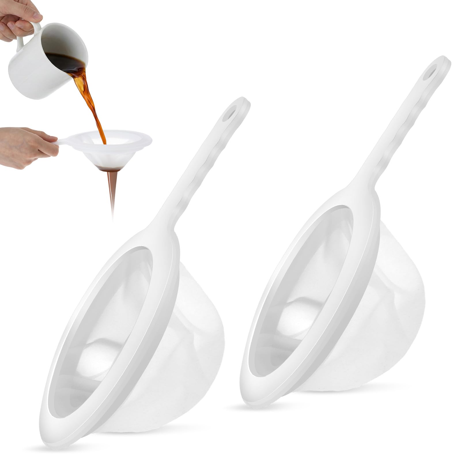 Photo 1 of Tweruna 2-Pack Ultra-Fine Mesh Strainers