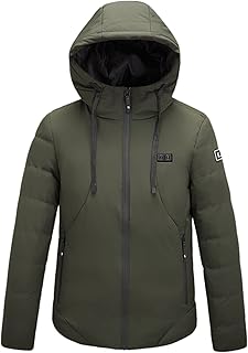 Heating Jacket Womens Instant Warmth Heating Jackets Heated Body Warmer Heated Hoodie With 11 Heating Zones Warm Coats Down Heating Warm Clothing Heated Jacket For Winter Outdoor Working