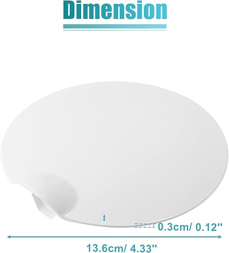 Miniatura 3 de X AUTOHAUX Tapa de llenado de tanque de combustible para Ford F-150 2004-2008 4L3Z-99405A26-EAA 4L3Z99405A26EAA Reemplazo de puerta de tanque de gas