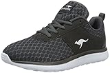  KangaROOS Bumpy Sneaker Damen, Grau(dk Grey 230), 38 EU