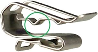 Heyco S6405 SunRunner Stainless Steel Cable Clips (1,000 Pack)