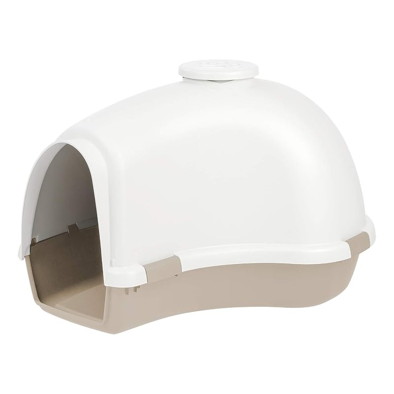 Casa para Cães Iglu de Plástico IRIS USA para Uso Interno e Externo, Pequeno e Médio Porte