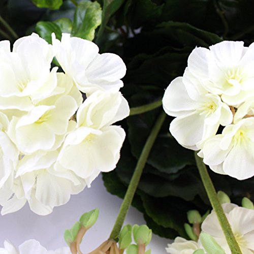 Set di 2 gerani artificiali MIA su gambo