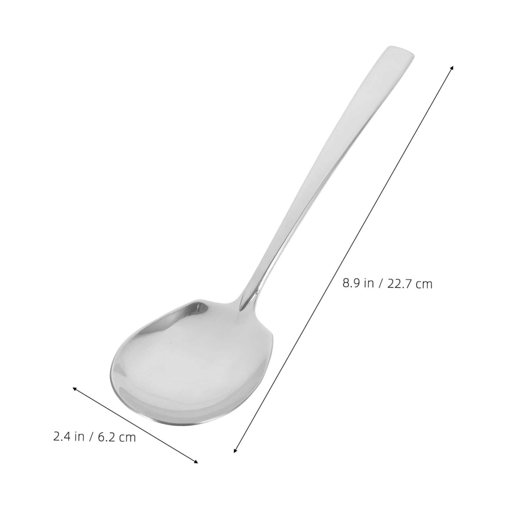 BESTYASH 3Pcs Serving Spoons Large Buffet Utensils for Kitchen and Restaurant for Soup Rice and Food Serving