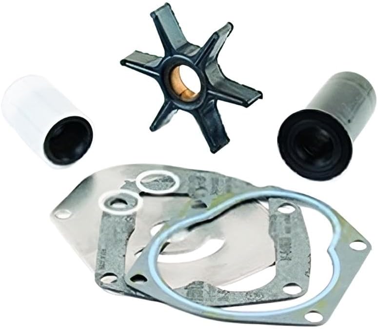 Rareelectrical New Water Pump Service Kit Compatible With Chrysler/Force Mariner Mercury 3 Cyl 40 Hp 3 Cyl 2.992 Bore 50 Hp By 725-235 821354A1 18-4531 821354A 2