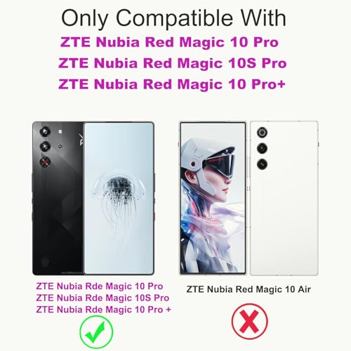 Coque pour ZTE Nubia Red Magic 10 Pro/10s Pro/10 Pro Plus/10 Pro+ Bleu – vue 2