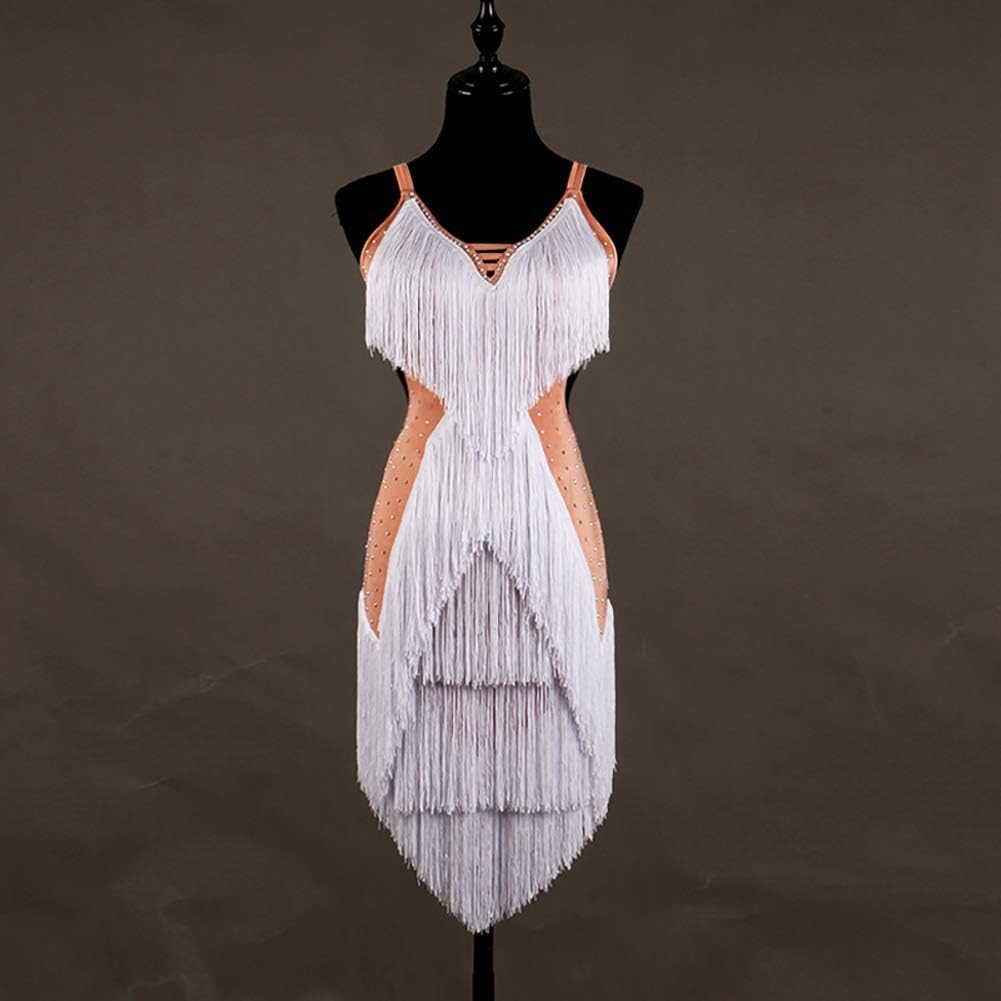 GRATTY レディース ラテンダンス衣装 フリンジ ラテンドレス ラテン 衣装 フリンジ ラテン 練習着 ラテン 衣装 ステージ衣