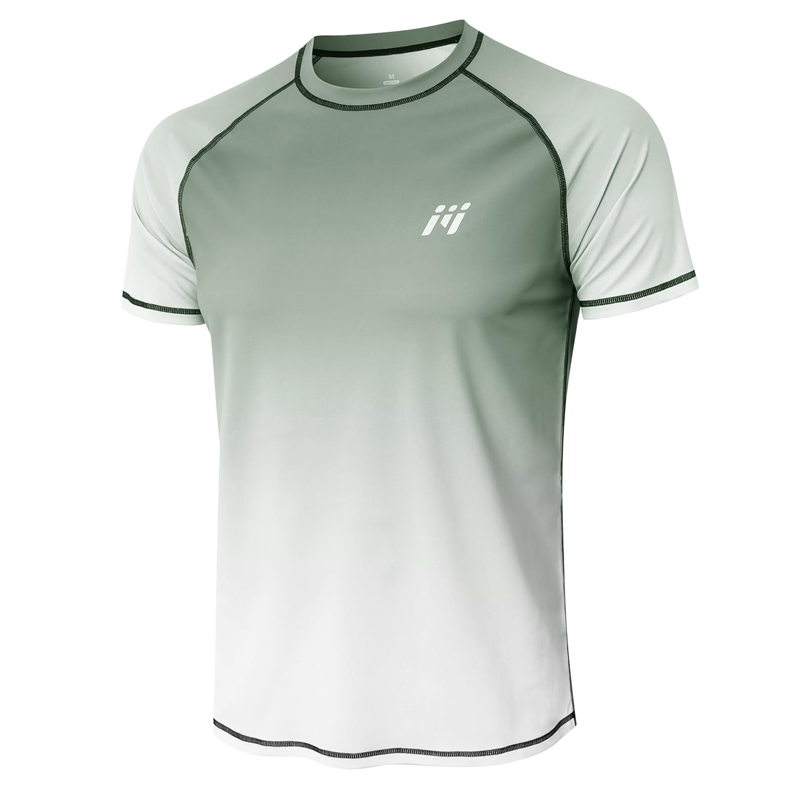 MEETWEE Mens UV Shirt Rash Guard UPF 50+ T-Shirt Swimming Shirt Short Sleeve Shirt Quick-Drying Lightweight Breathable Outdoor Water Sports Swimming Shirt