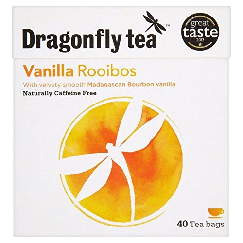 Dragonfly Rooibos Vanilla Tea 40 per pack Grocery