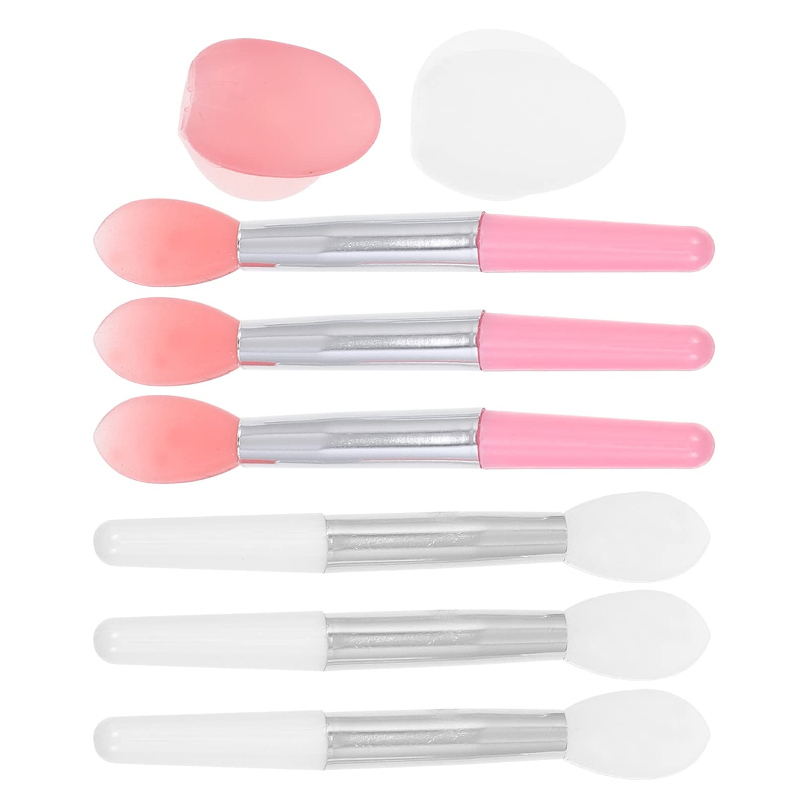 Ipetboom Silicone Lip Mask Brush Set Lip Applicator Stick for Smooth Mask Application