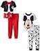 Disney Little Boys' Mickey Mouse Mr. Mouse 4 Piece Pajama Set