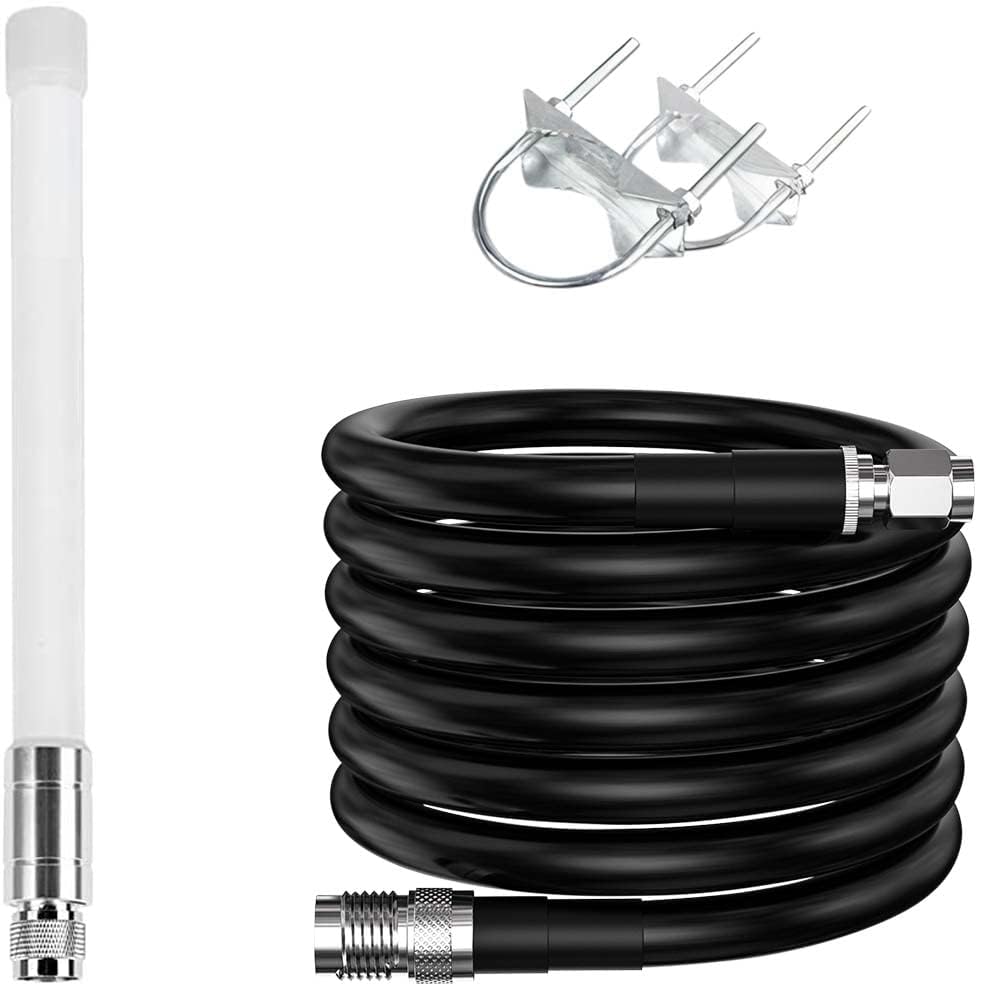 RAIGEN 3 dbi Antenna LoRa 915 MHz Indoor w/Updated Raigen 400 Low Loss Cable Omni-Directional HNT Hotspot for Cell Booster, WiFi, MNTD, Nebra, RAK, Bobcat, Syncrob, and Sensecap