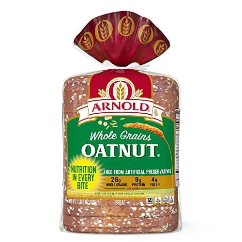 Arnold Whole Grains Oatnut Bread, Baked With Simple Ingredients & Real Hazelnuts, 24 Oz #TOP2