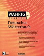 WAHRIG.digital Deutsches Wörterbuch: Für Windows 98/ME/NT 4.0/2000/XP