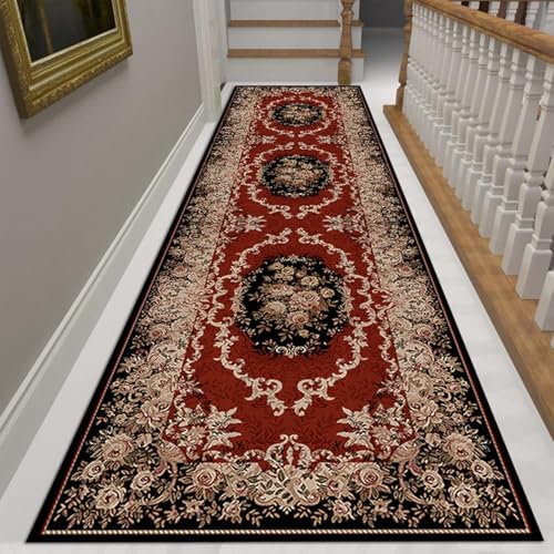 Tapis de couloir à motif floral pour sublimer votre entrée