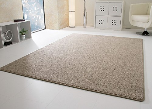 Steffensmeier Designer Teppich Modern Berber Sydney in Grau, Wollsiegel Qualität, Größe: 200x300...