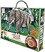 La Selva. Elefante. Animales. Con maqueta 3D. ilustrado (Español) (Animales 3D)