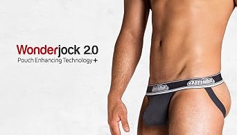 aussieBum WonderJock 2.0 Charcoal Jock