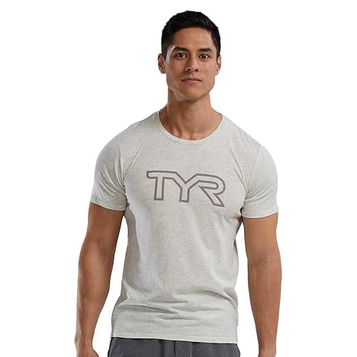 TYR Unisex-Adult Ultrasoft Lightweight Short Sleeve Big Logo Tech Tee