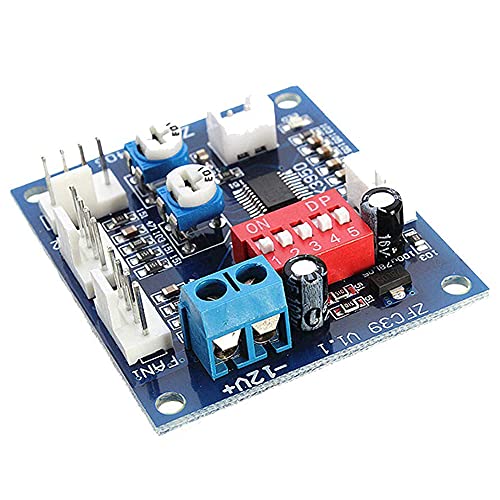 Hailege DC 12V 5A PWM PC CPU Ventilador Control de temperatura Controlador de velocidad Controlador de velocidad PCB Sensor de temperatura Zumbido
