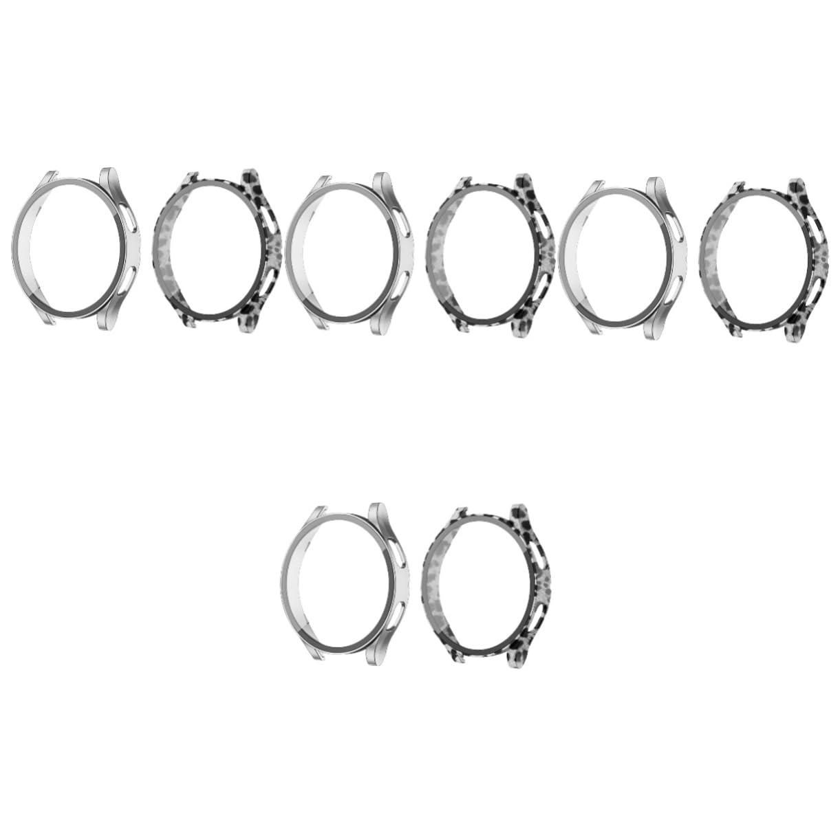UPKOCH 4er-Sets Watch4 40 Mm Hart-pc-Abdeckung Gehärtetes Gehäuse Mit Displayschutzfolie Elegant Und Robust 2 Stück * 4