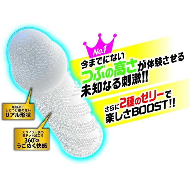 激ドット ゴム製 ロングプレイタイプ 8コ入 + オリジナルコンドームケース + ペペ ローション プロローグ 5ml - 画像5