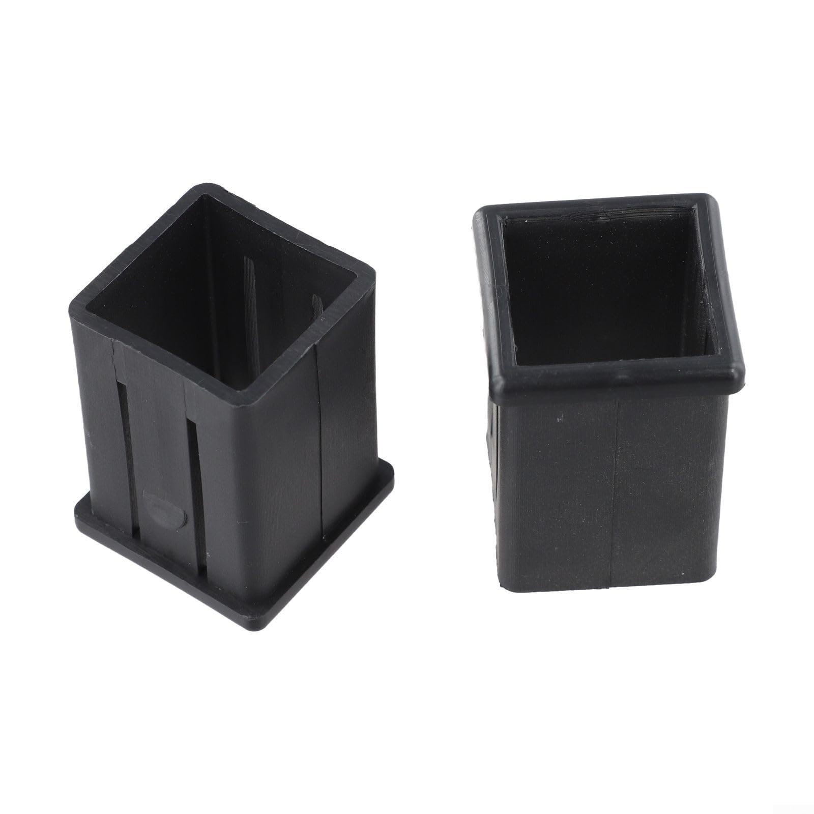 Paquete de 10 insertos cuadrados de tubo convertidor, adaptador interior de plástico reductor de 40 x 40 mm a 30 x 30 mm para tubos deslizantes de equipos de fitness, ajuste de altura a