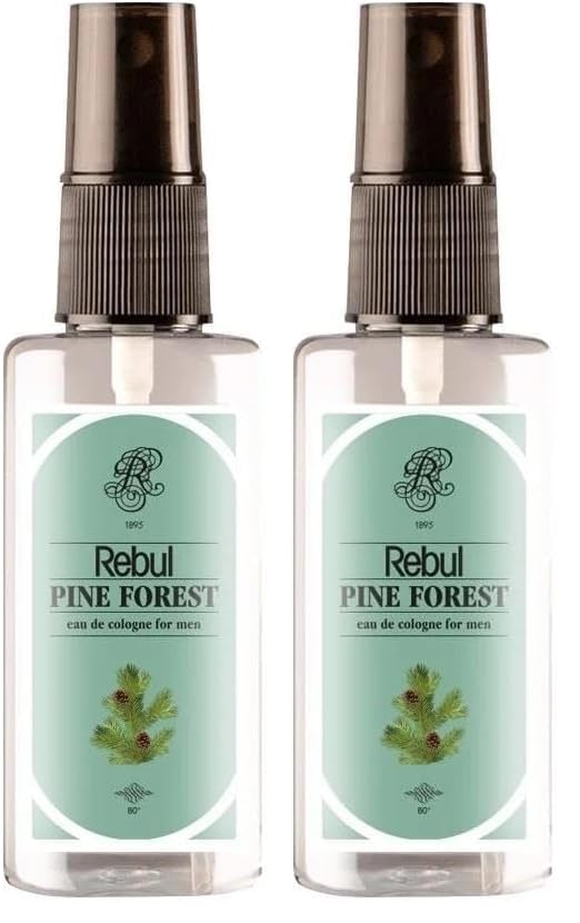 Rebul Çam Ormanı Eau De Cologne 50 ml (2 paketi)