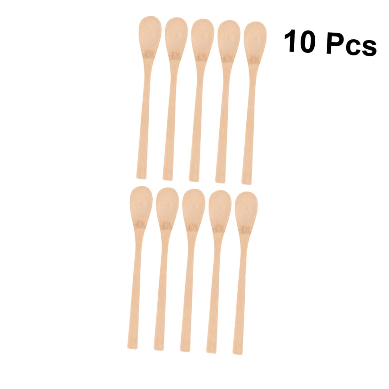 SOLUSTRE 10pcs Teaspoon Long Handle Scoop for Honey and Teaware Accessories for Home and Office Use