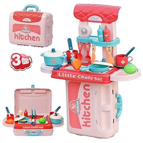 Kids Pack of Kitchen Playset || Kitchen Play Set Toy || Toy Kitchen Play Set for girls & boys (Pink) (B0D8Y8FTH2) Amazon Price History, Amazon Price Tracker