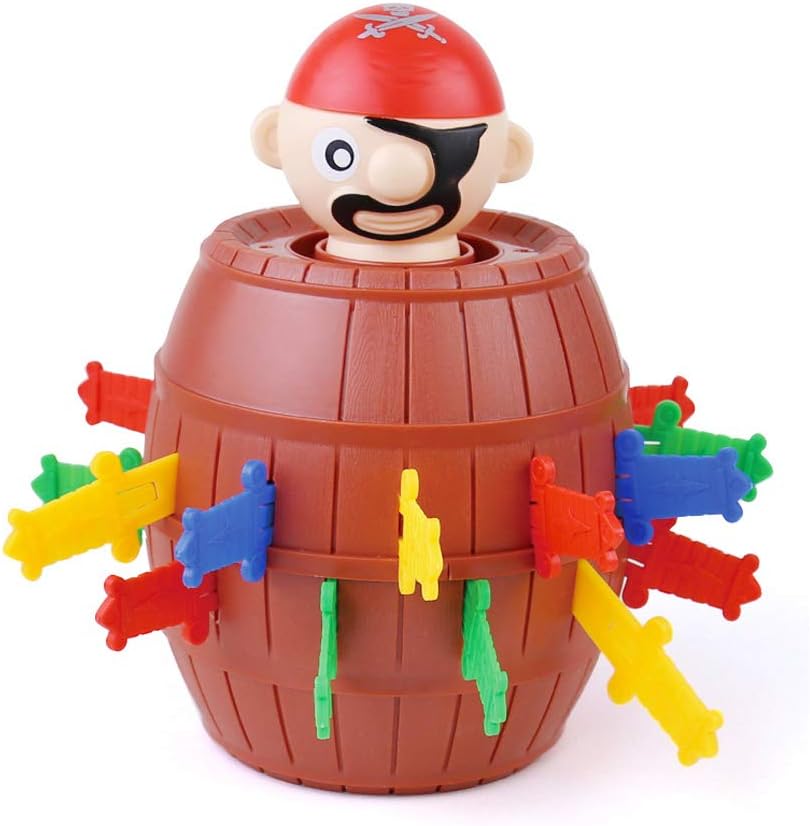 VanStar Children's Pirate Bucket Pop Up Classic Action Board Game
