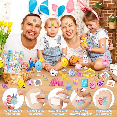 50% Off Adisher 120-Pack Easter Basket Stuffers & Egg Fillers