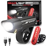 Bike Lights for Night Riding, USB Rechargeable...