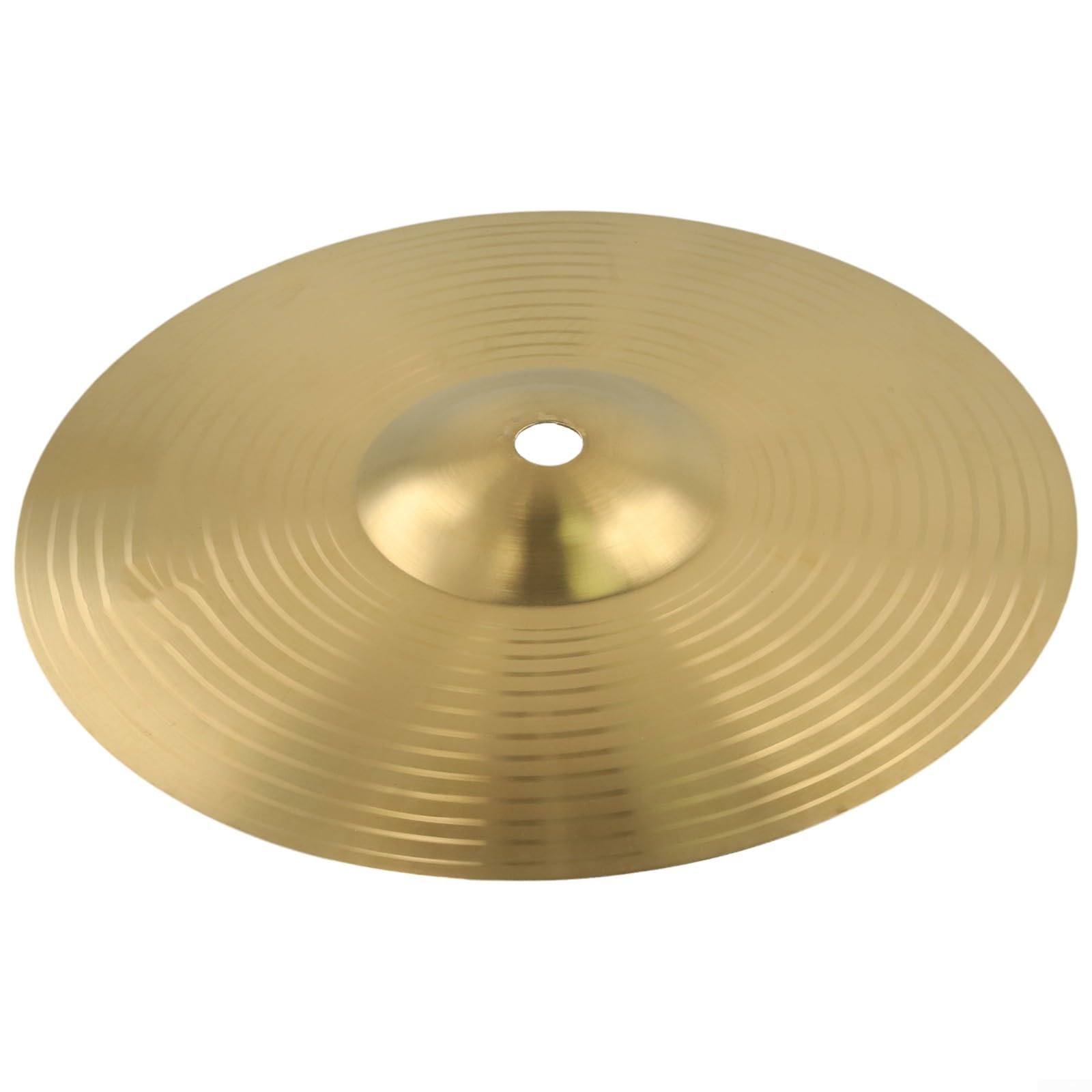 Ensemble de cymbales en laiton pour percussion Splash Crash Hi Hat Jazz Drum pour instrument en laiton (20,3 cm)