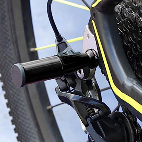 Protector de transmisión de aleación de aluminio negro para bicicleta 5