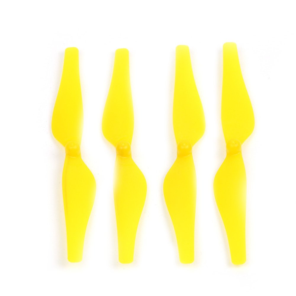 4pcs Propeller Blades, Drone Quick-Release Propellers for DJI TELLO Aircraft Parts (Yellow) — image 1