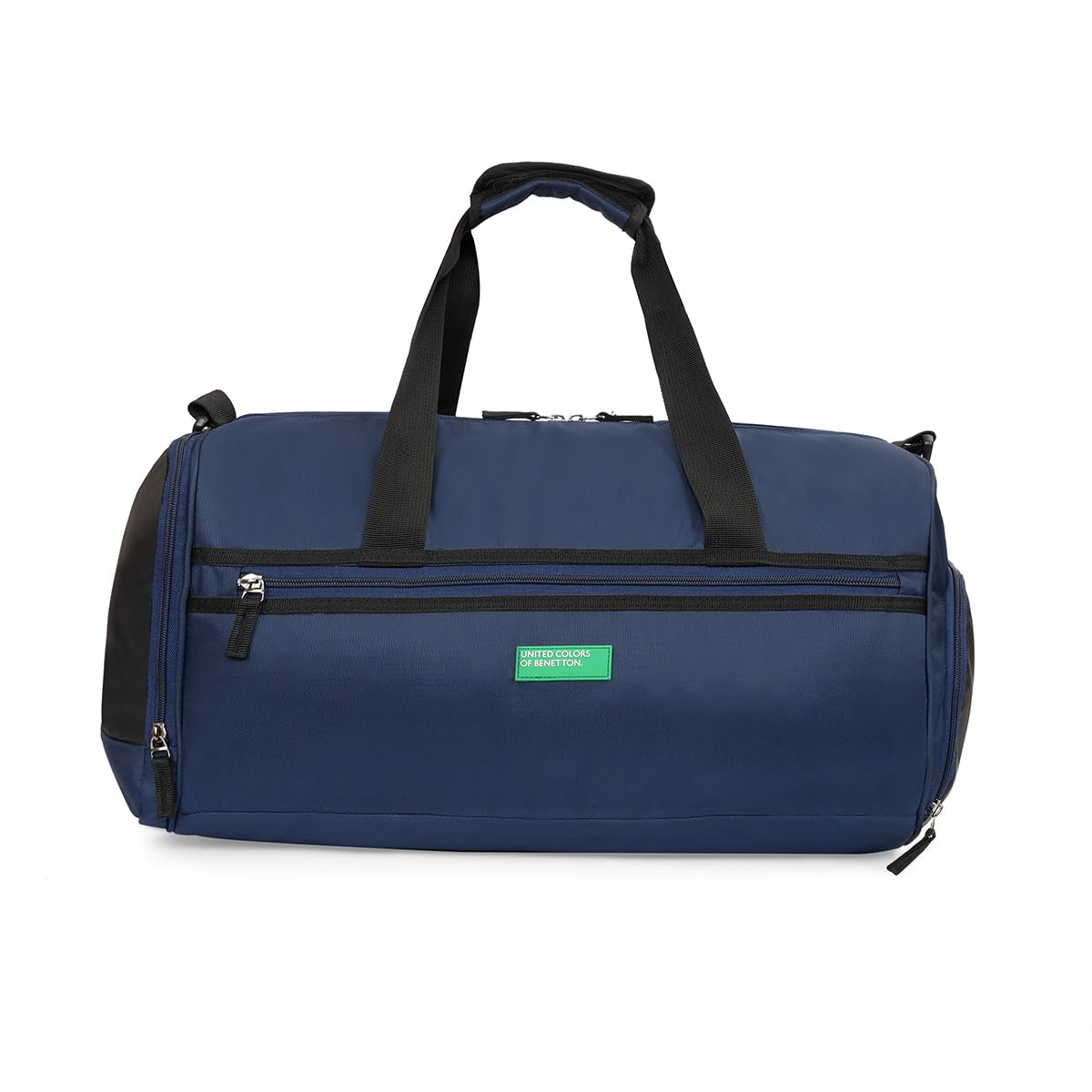 Cleo 31L Duffle Bag - Navy | Water-Resistant | Gym Bag with Dedicated Shoe Pocket | Multiple Carrying Options & 1-Year Warranty-image-1