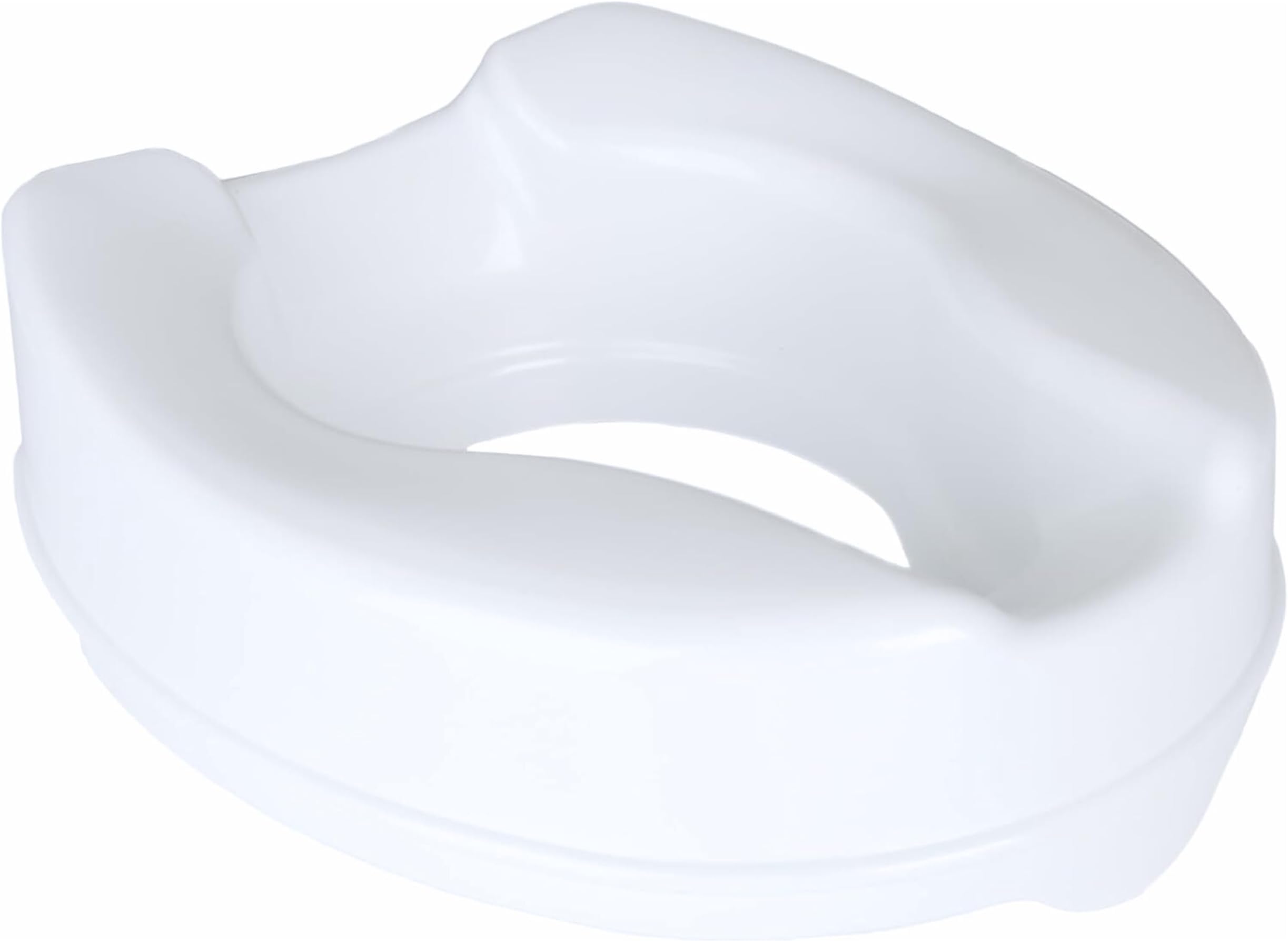 Homecraft Savanah Raised Toilet Seat, 4" High Without Lid, Adjustable