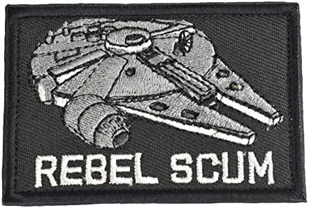 Jadedragon Embroidered Morale Hook Fastener Tactical Patch