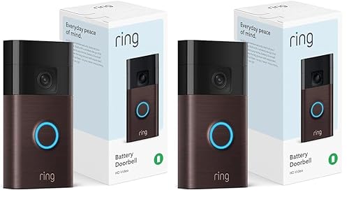 Miniatura 2 de Videotimbre inalámbrico Ring seguridad para tu casa o negocio, video de cuerpo entero y en vivo, comunicación bidireccional, alertas y detección de