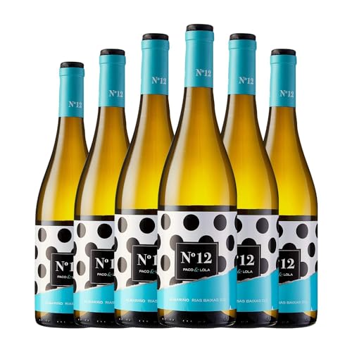 Paco & Lola Nº 12 Albariño Rías Baixas 75 cl Vino blanco (Caja de 6 Botellas de 75 cl)