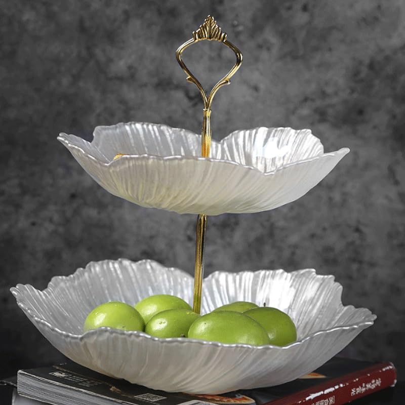 Light Luxury Fruit Plate Dessert Cake Stand Snack Candy Afternoon Tea Tray
