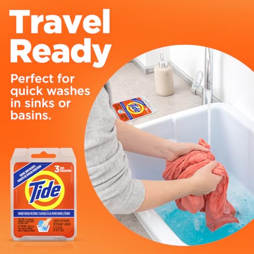 Tide Sink Pack Liquid Laundry Detergent, 0.51 oz, Pack of 12 - image 2