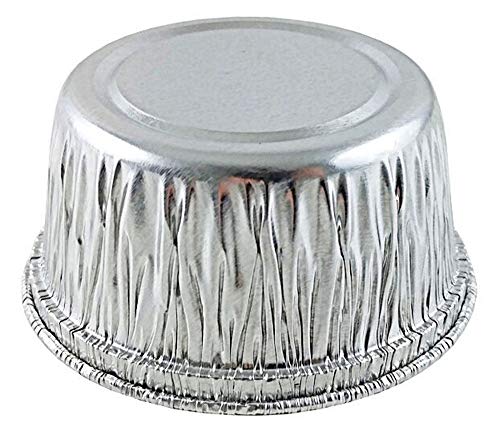Handi-Foil 4 Oz. Aluminum Foil Utility/Muffin/Cupcake Ramekin Cup - Heavy Duty (Pack Of 50) #TOP3
