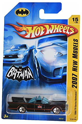 Hot Wheels 1966 TV Series Batmobile, [black] 15/180 2007 New Models 15/36
